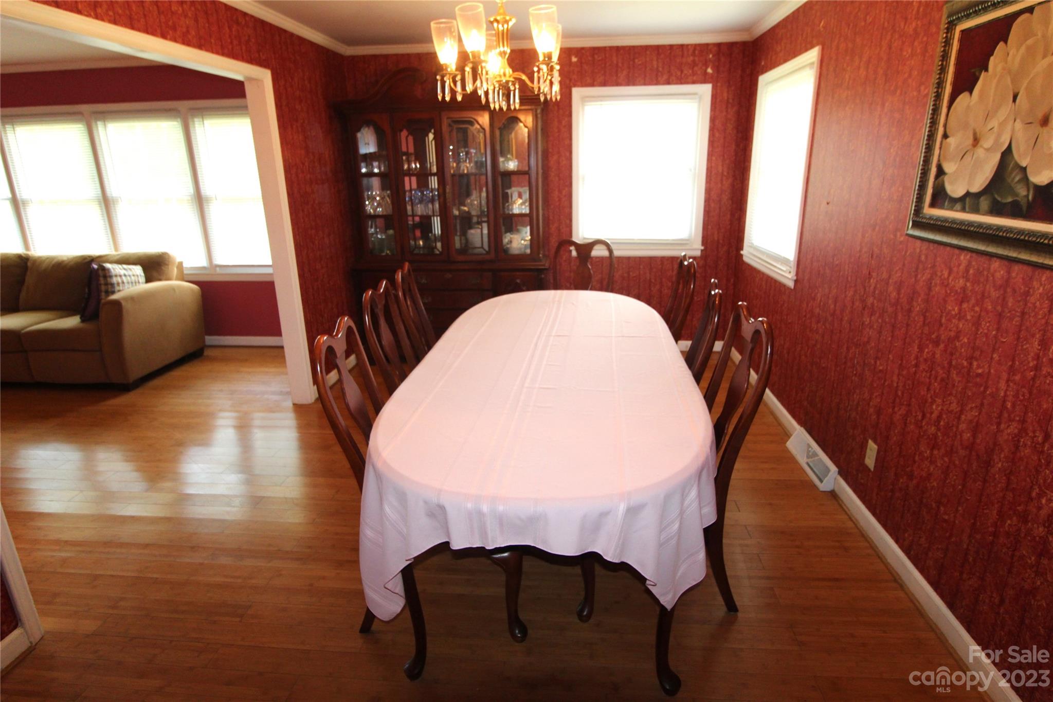 854 Wilmoth Road Clover, SC 29710 - Photo 7 of 33 a view of a livingroom with furniture window and wooden floor