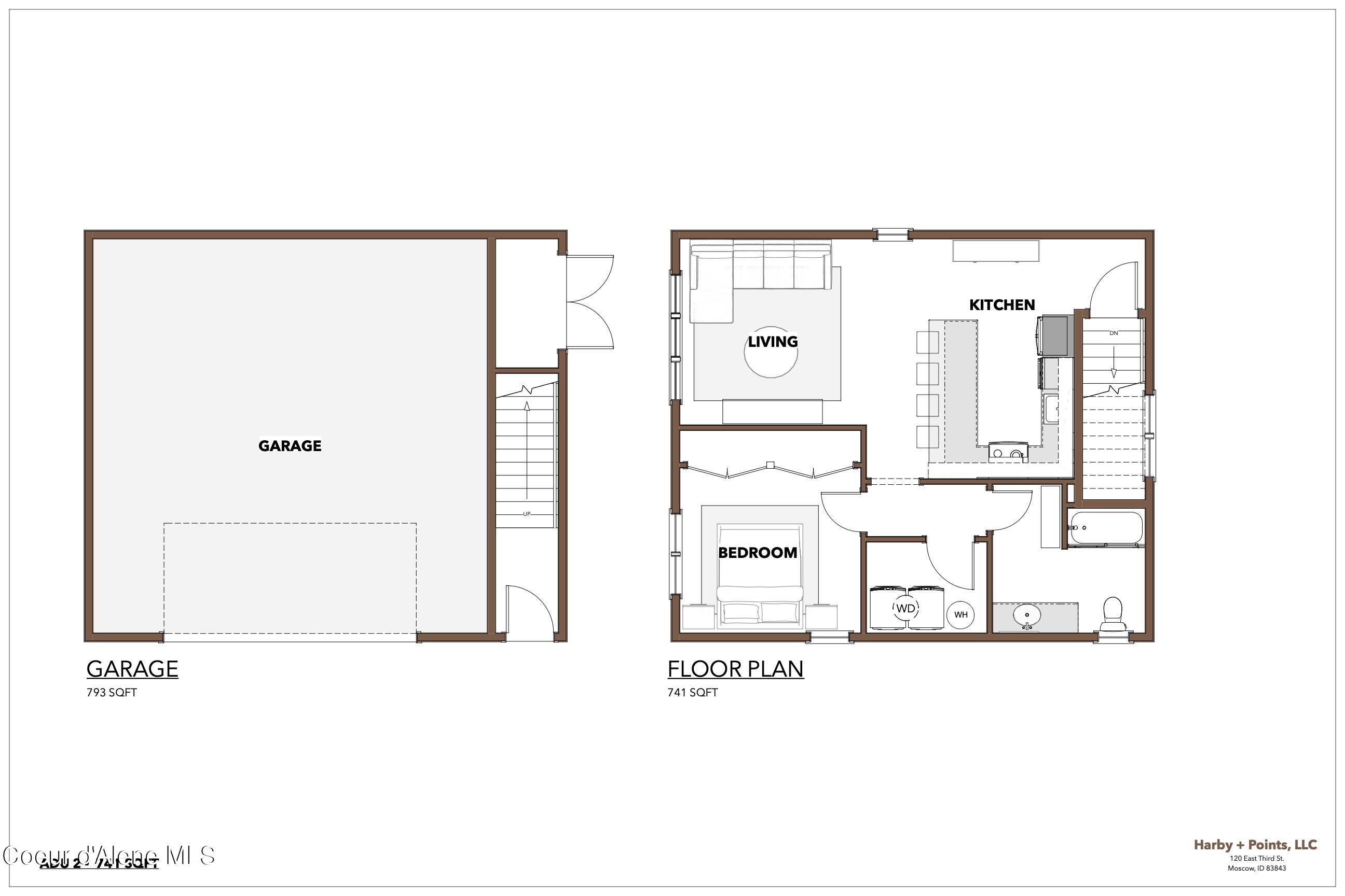 3510 Blaze Loop Post Falls, ID 83854 - Photo 20 of 21 ADU- Floorplan option 2 jpeg copy