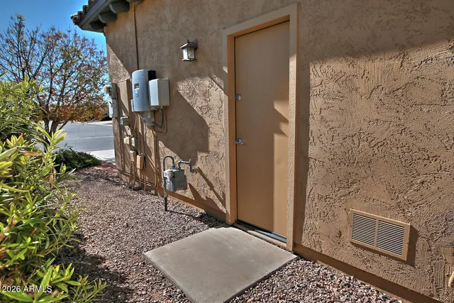 a view of swimming pool with outdoor seating