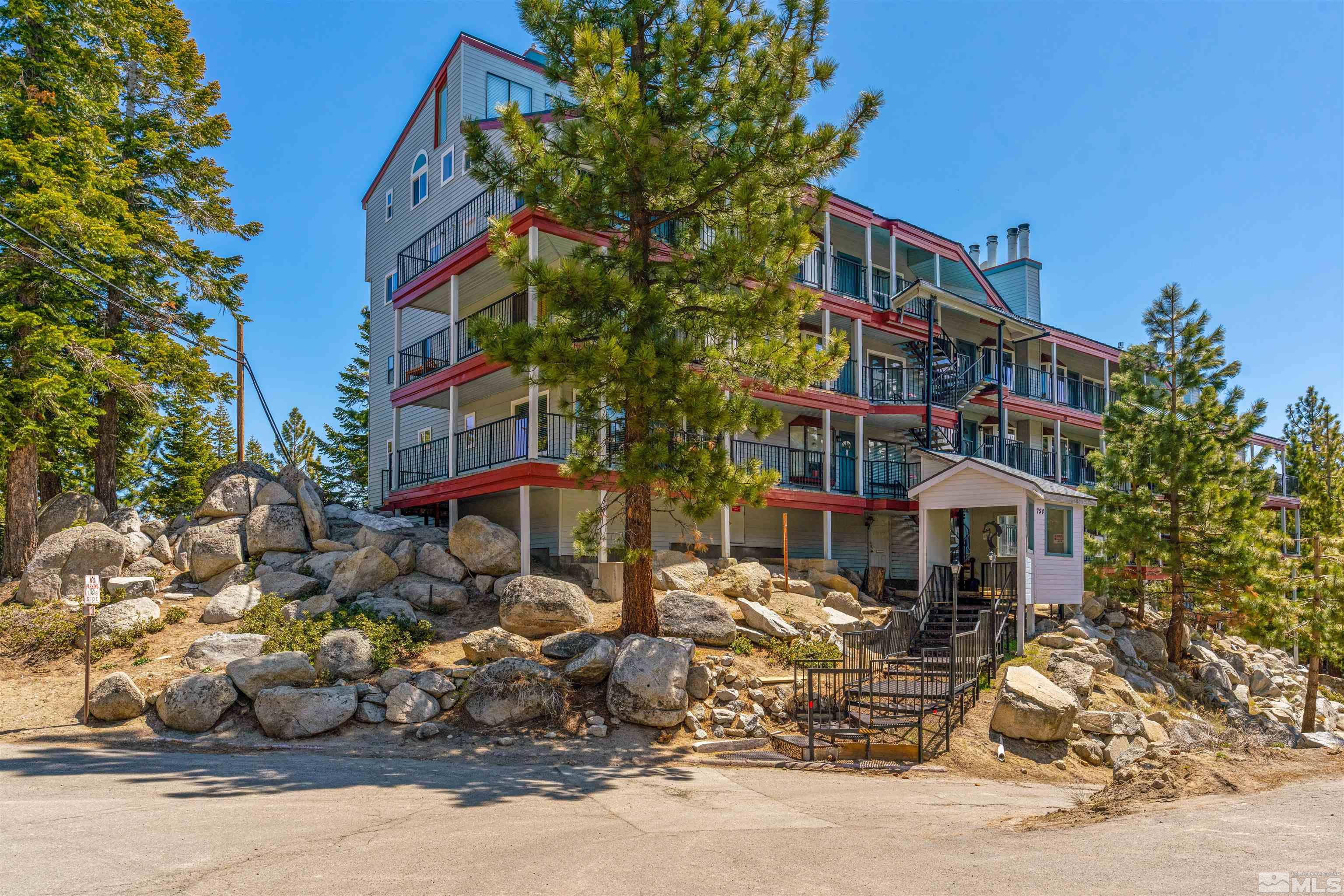754 Boulder Court, Unit 9 Stateline, NV 89449 - Photo 1 of 38 a front view of a building