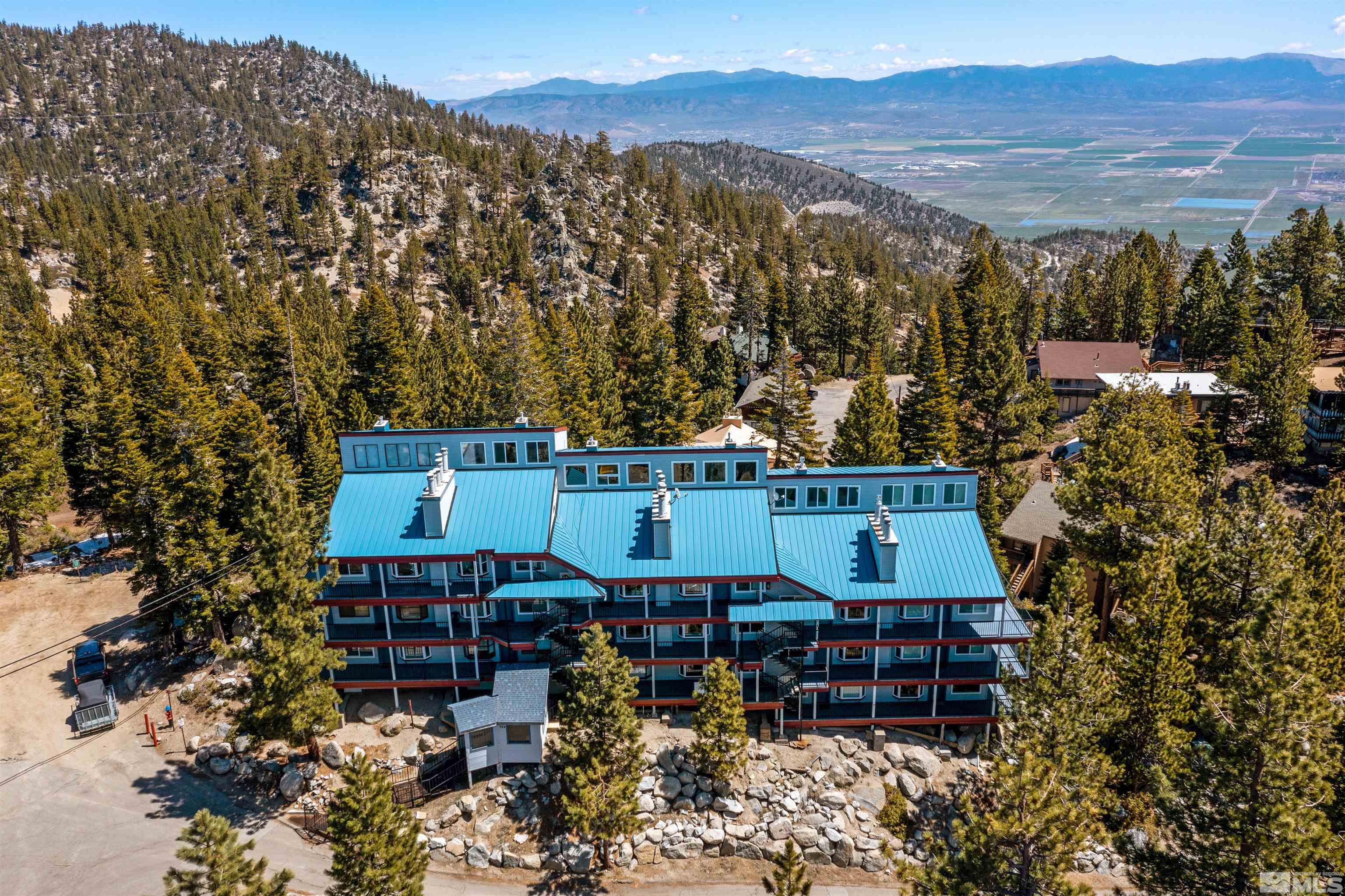 754 Boulder Court, Unit 9 Stateline, NV 89449 - Photo 34 of 38 an aerial view of a house with a yard sitting space