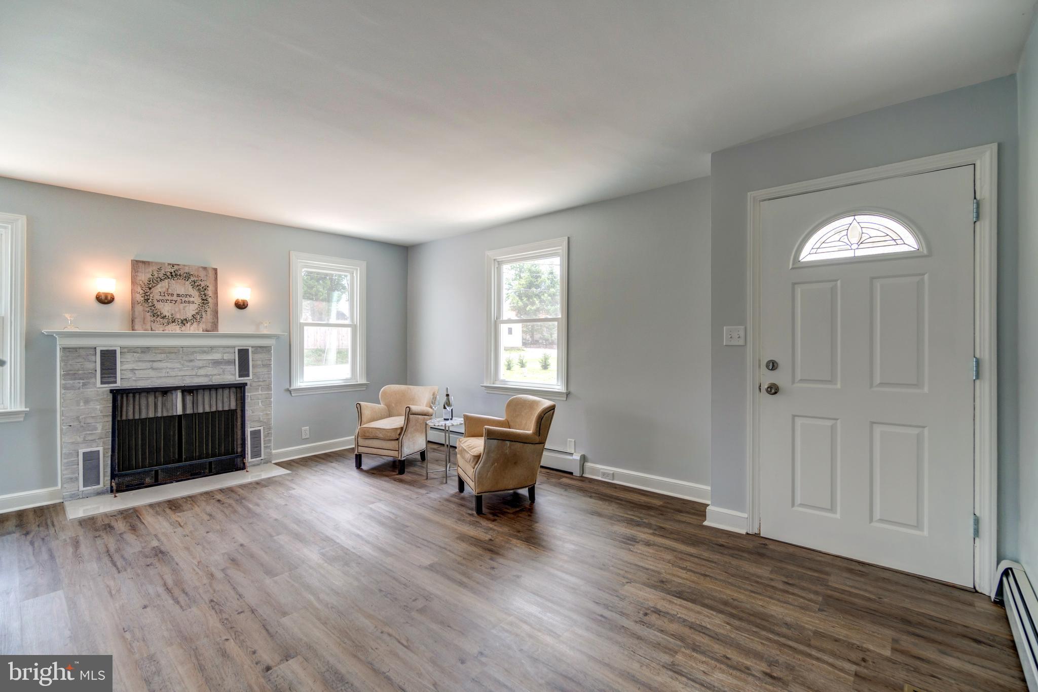 7 Little Egypt Road Elkton, MD 21921 - Photo 9 of 38 Front opens to warm living room with fireplace