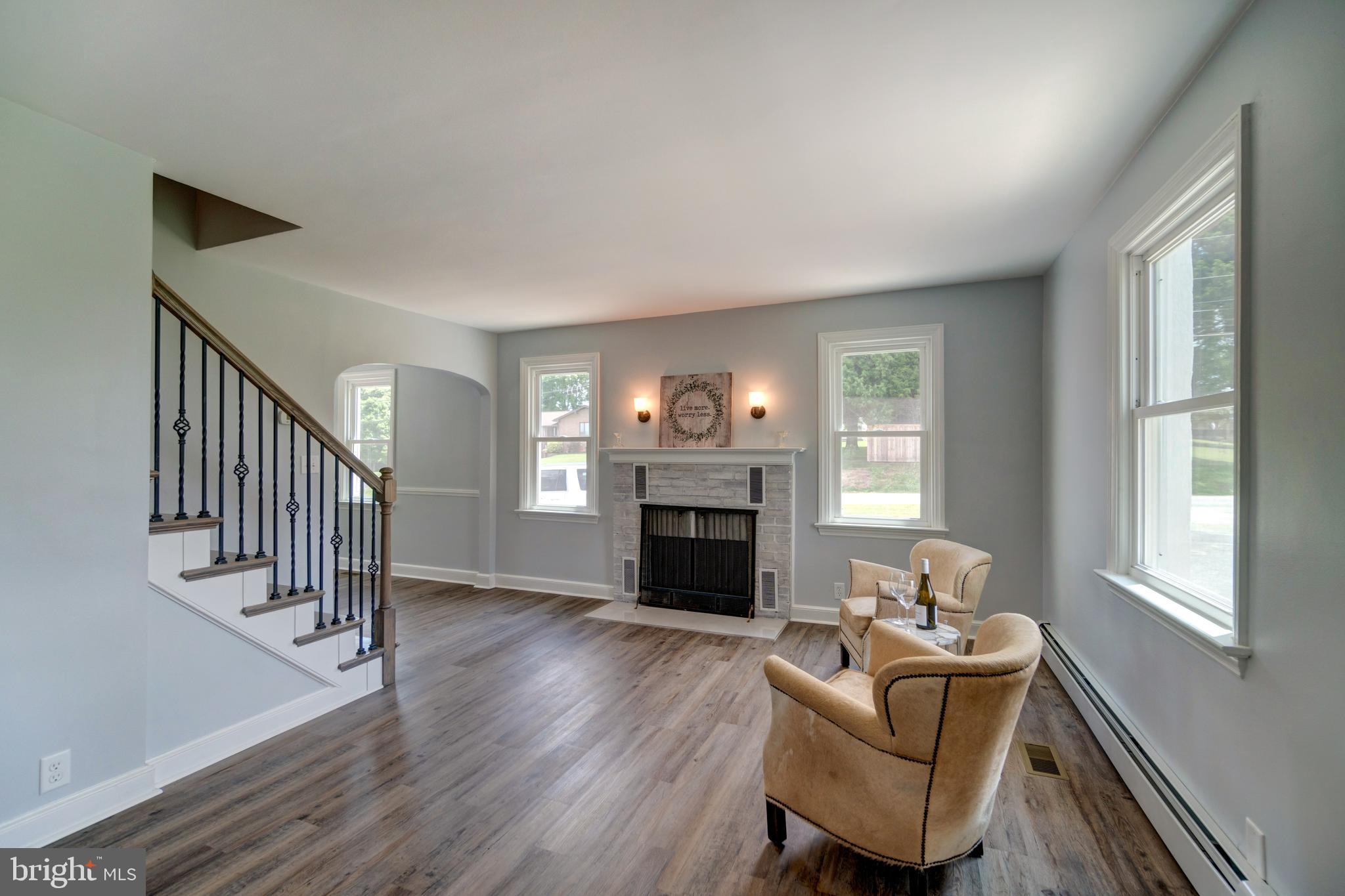 7 Little Egypt Road Elkton, MD 21921 - Photo 10 of 38 Front opens to warm living room with fireplace