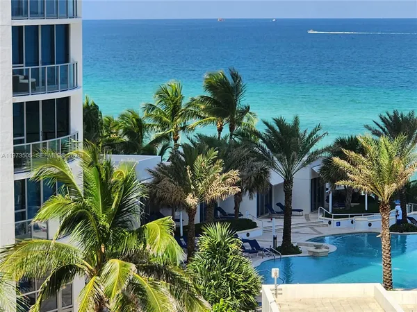 a view of outdoor space with plants and trees