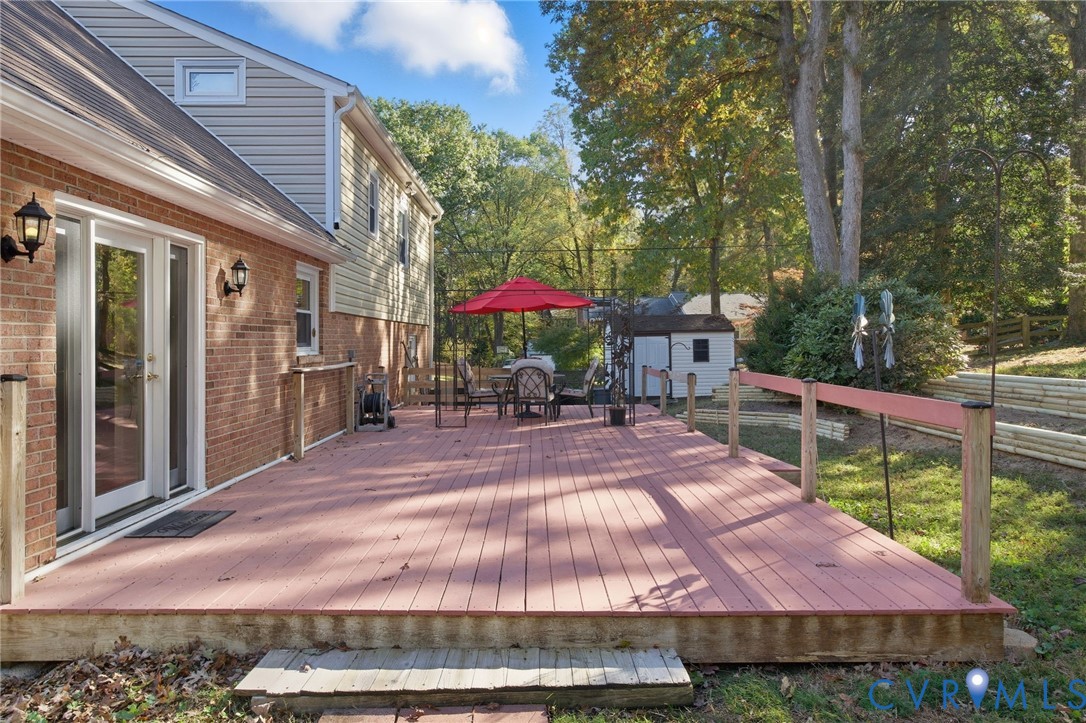700 Brantley Road North Chesterfield, VA 23235 - Photo 36 of 40 a patio with table and chairs