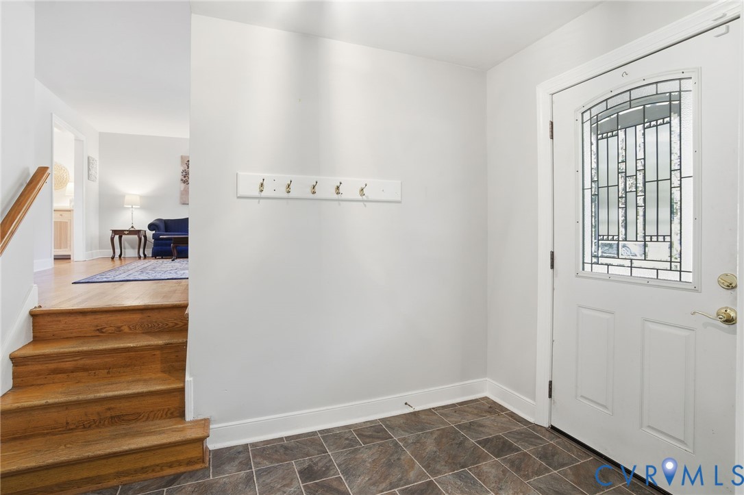 700 Brantley Road North Chesterfield, VA 23235 - Photo 4 of 40 a view of an entryway with wooden floor