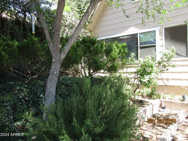 a view of front door