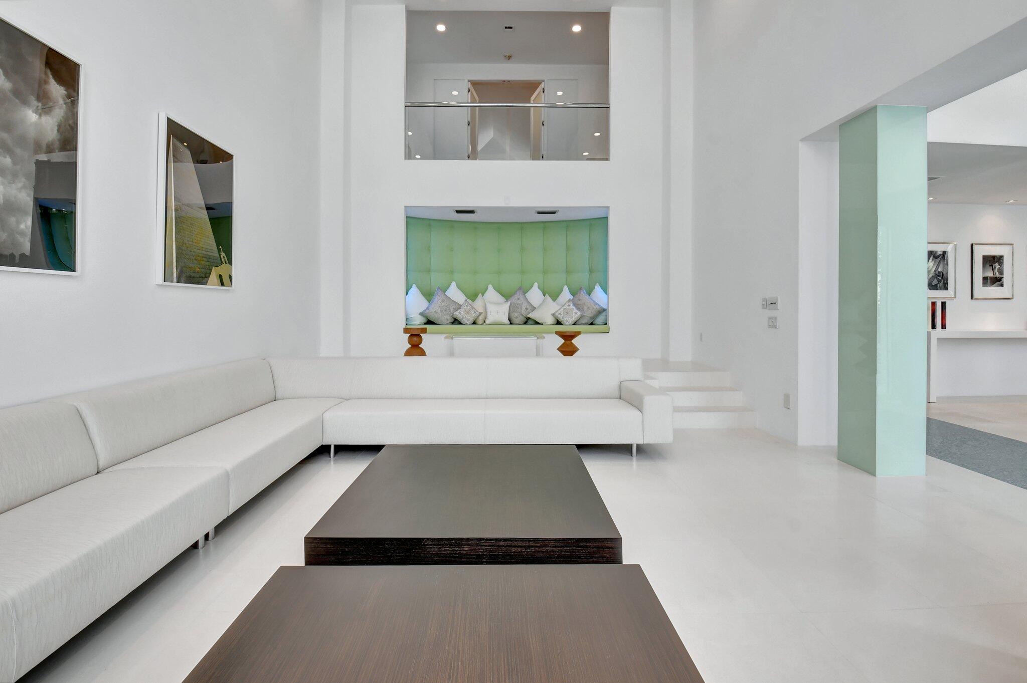 7208 Valencia Drive Boca Raton, FL 33433 - Photo 10 of 73 a living room with furniture and a fireplace