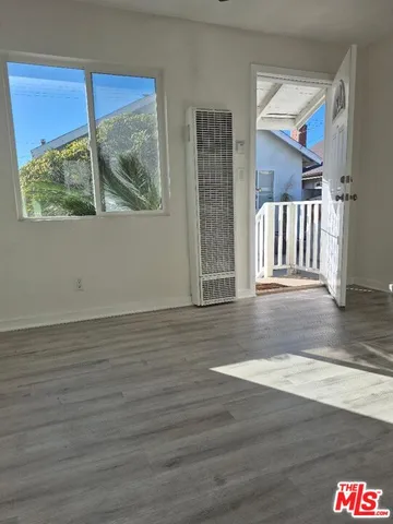 a view of a door of the house