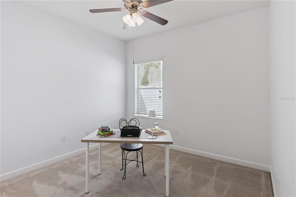 5832 Tarleton Way Mount Dora, FL 32757 - Photo 17 of 31 a room with chandelier fan and windows