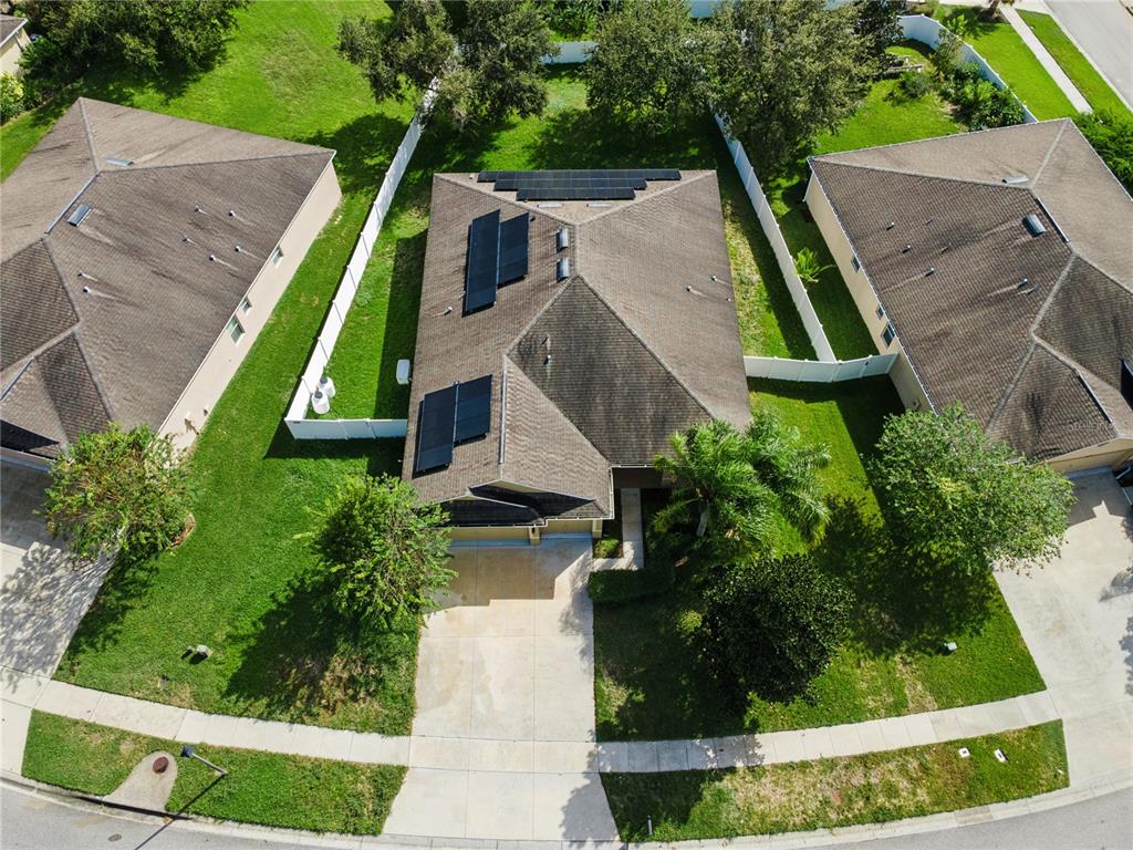 5832 Tarleton Way Mount Dora, FL 32757 - Photo 31 of 31 an aerial view of house with yard