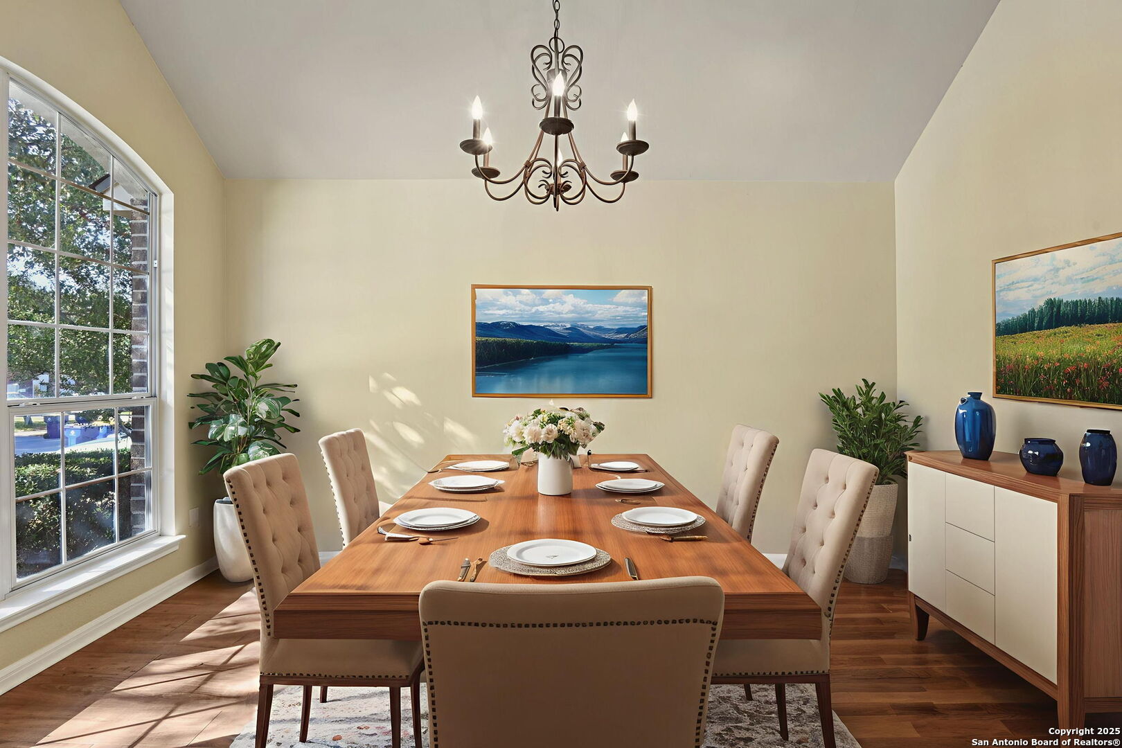 112 Storm Mountain Cibolo, TX 78108 - Photo 6 of 34 a view of a dining room with furniture window and outside view