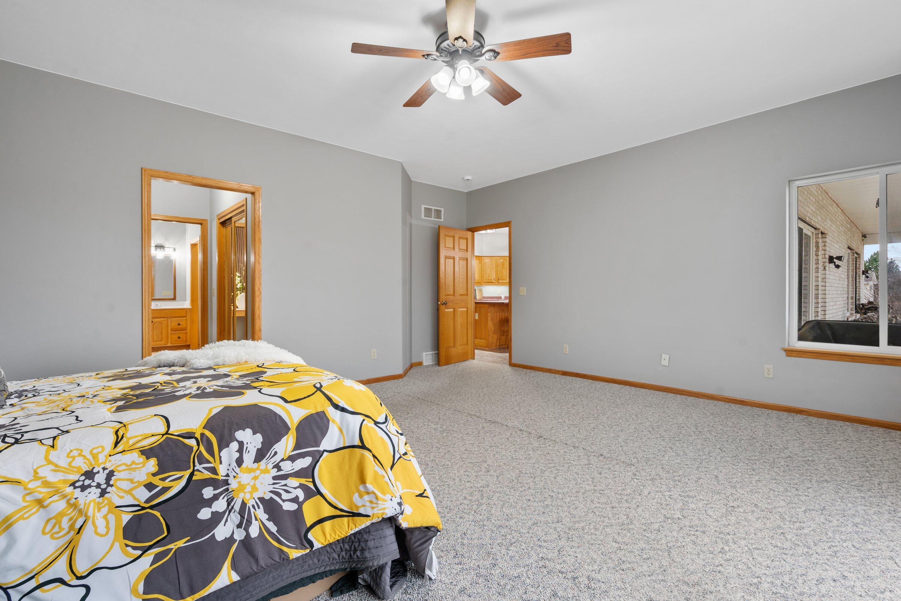439 92nd Street Raymond, WI 53126 - Photo 21 of 40 Spacious primary bedroom