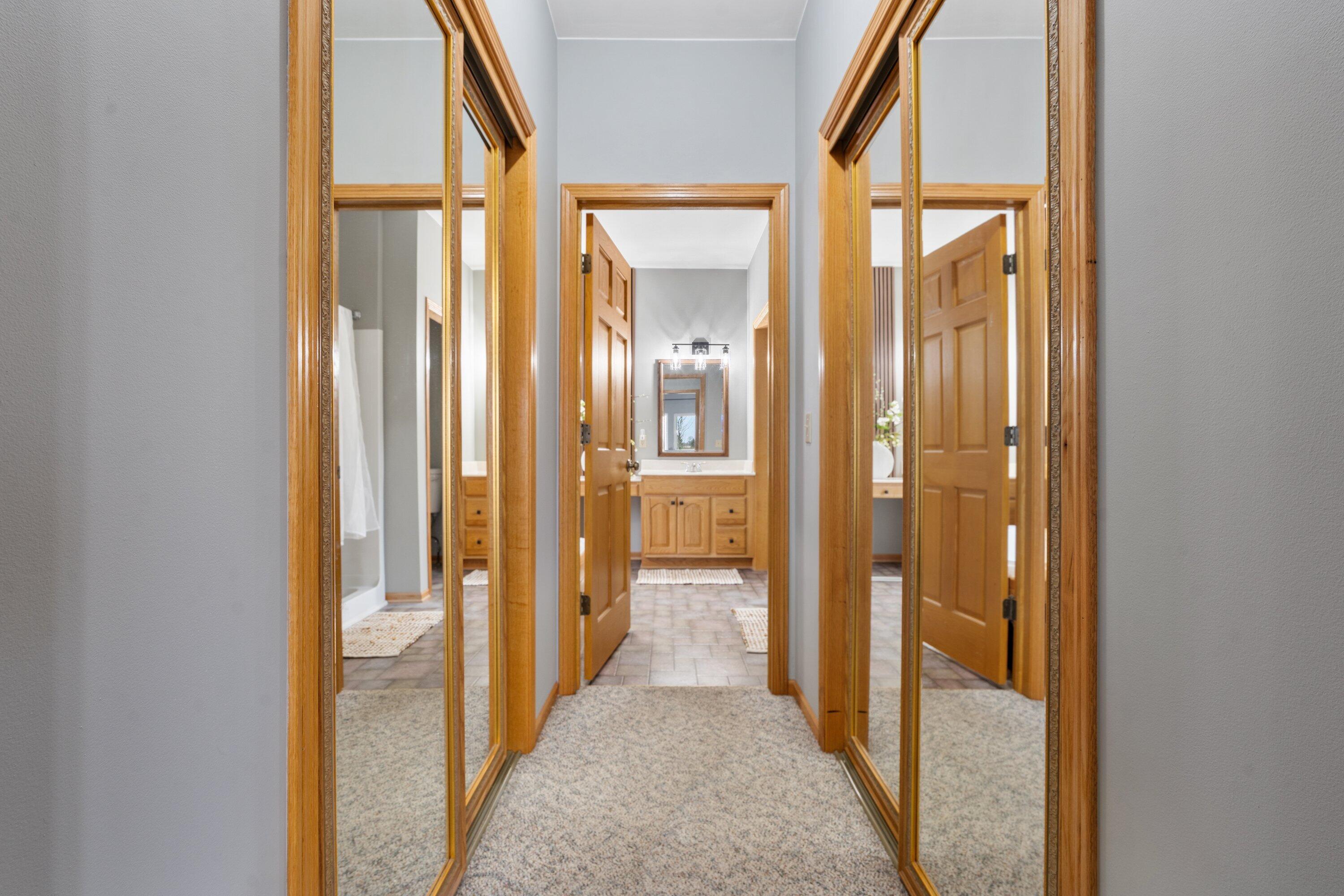 439 92nd Street Raymond, WI 53126 - Photo 22 of 40 His/hers walk-in closets