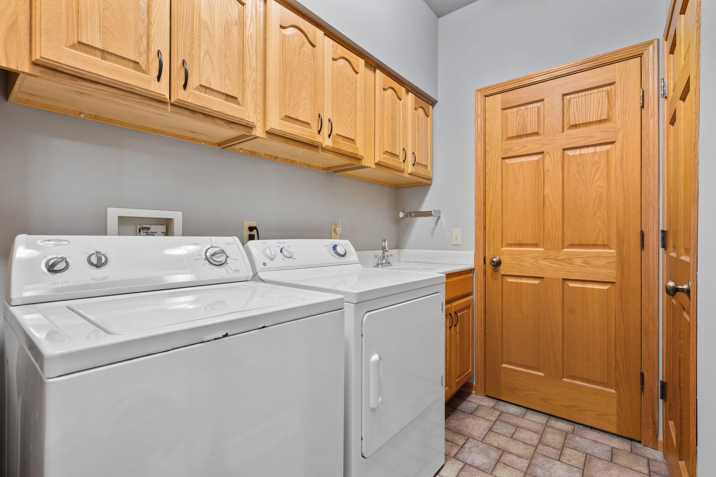 439 92nd Street Raymond, WI 53126 - Photo 27 of 40 1st floor laundry