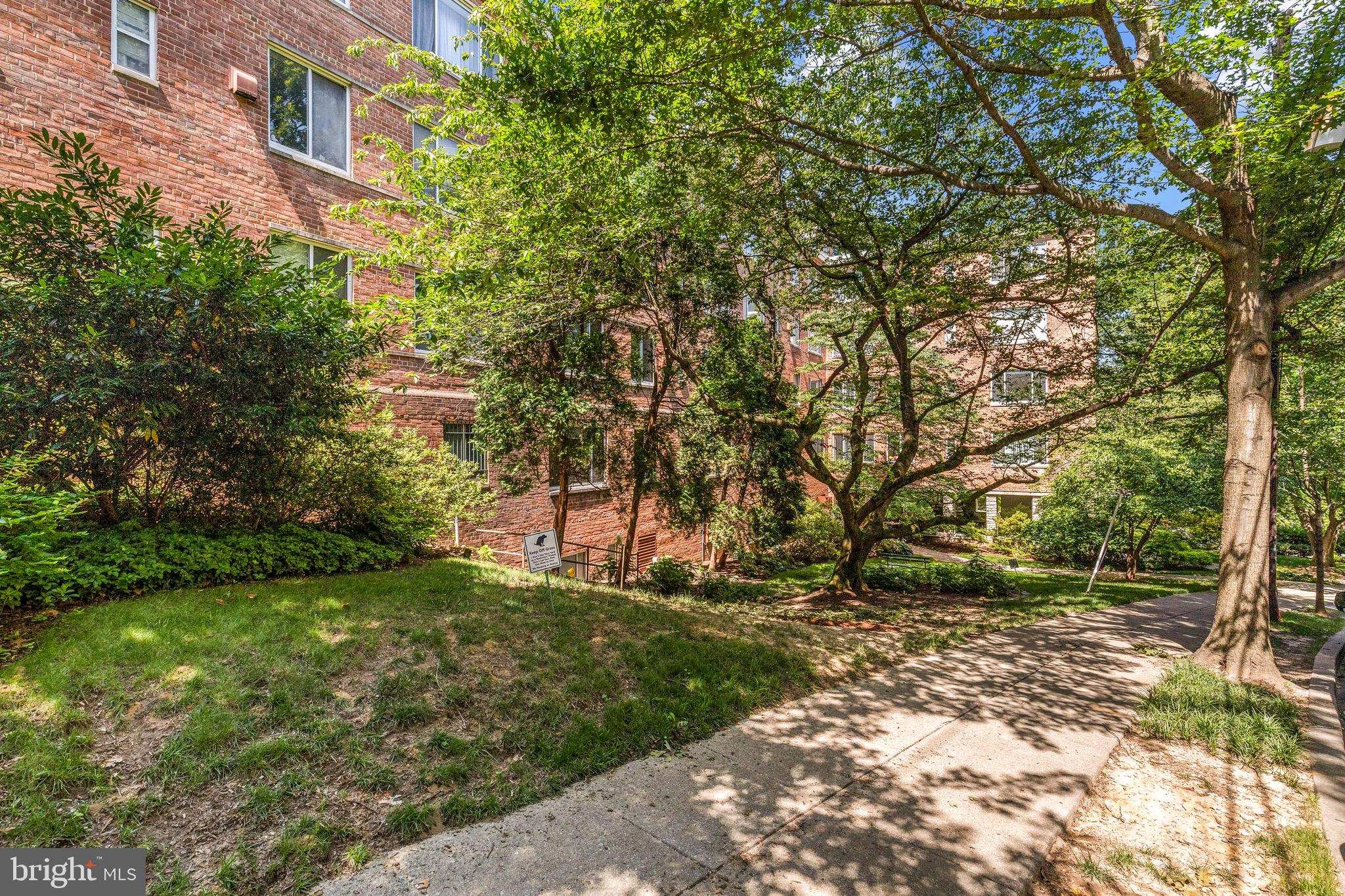 4100 W Street Northwest, Unit 306 Washington, DC 20007 - Photo 19 of 23 a view of backyard with green space