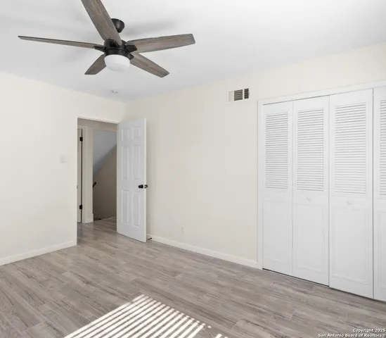wooden floor in an empty room