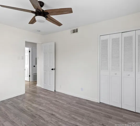 wooden floor in an empty room