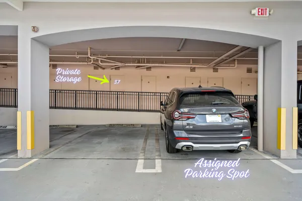 a view of garage
