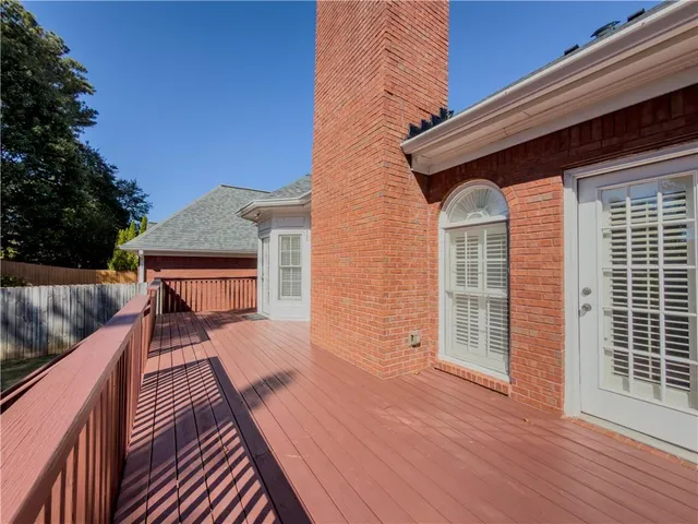 a view of a house with wooden floor