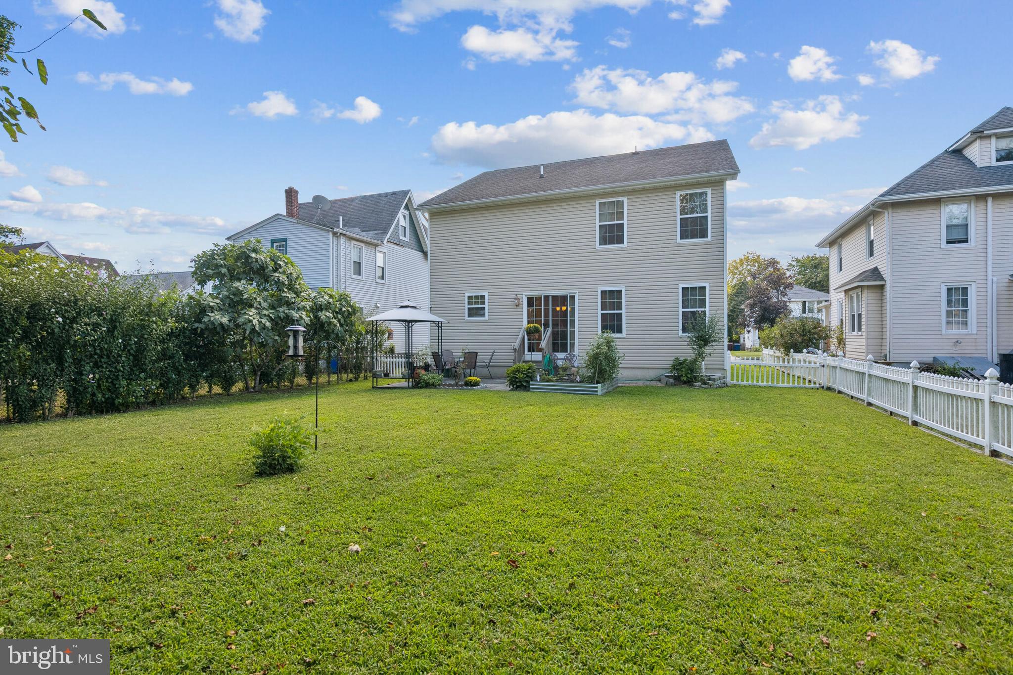 217 Cleveland Avenue Riverside, NJ 08075 - Photo 25 of 25 a view of a house with backyard and sitting area