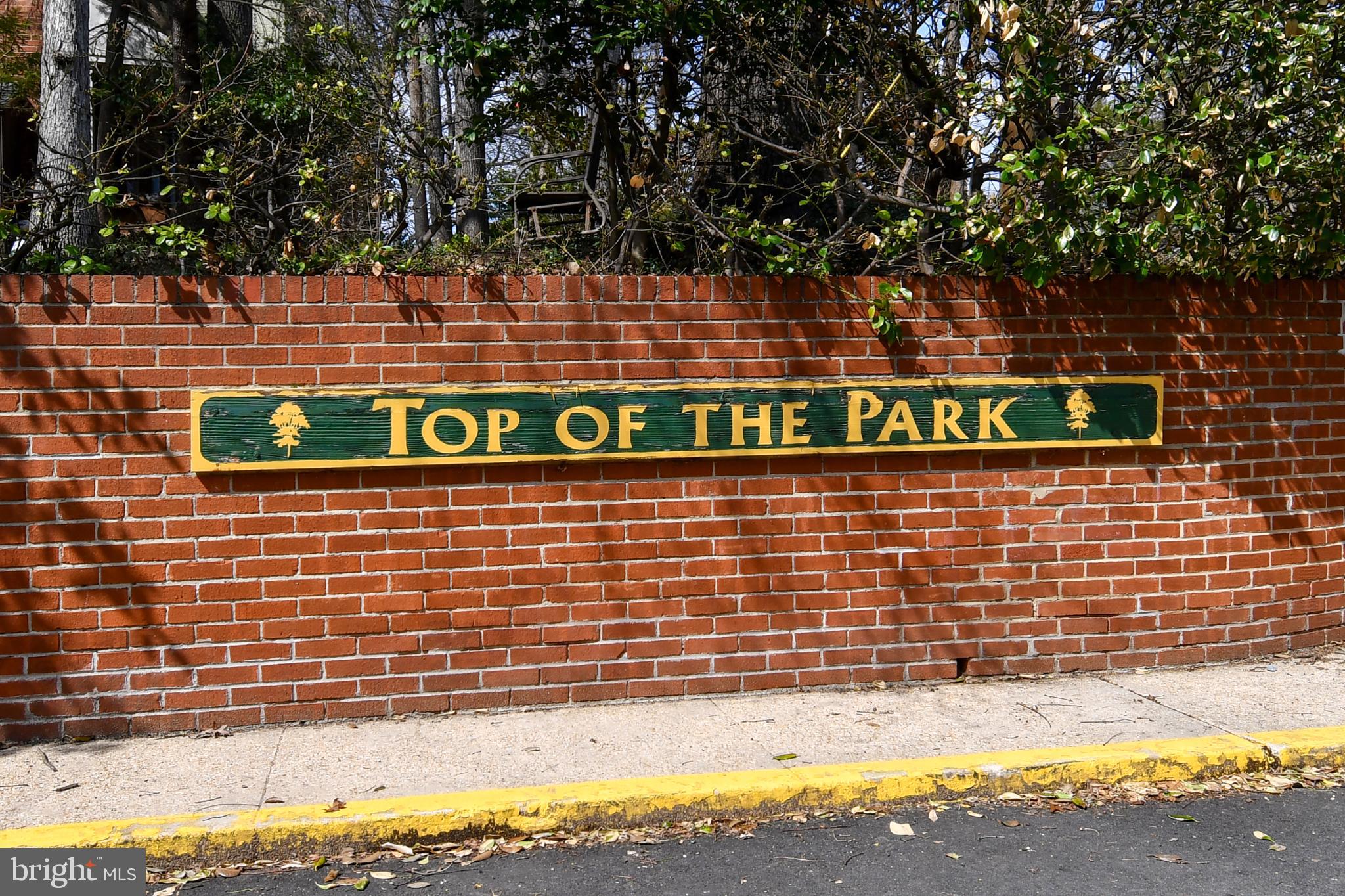 8520 Geren Road, Unit 183 Silver Spring, MD 20901 - Photo 34 of 34 a street sign on a brick wall