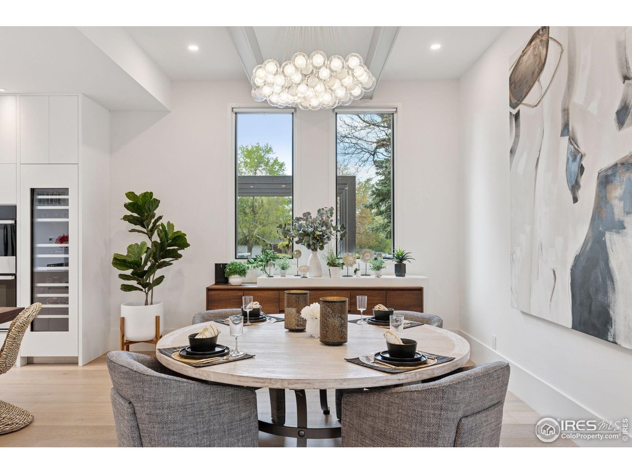 7323 Old Post Road Boulder, CO 80301 - Photo 9 of 40 a dining room with furniture and window