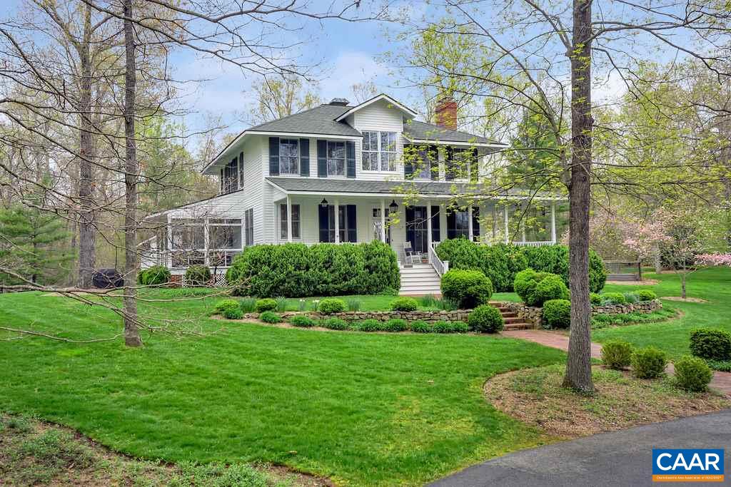 2340 Homestead Farm Road Free Union, VA 22940 - Photo 3 of 47 a front view of a house with a yard