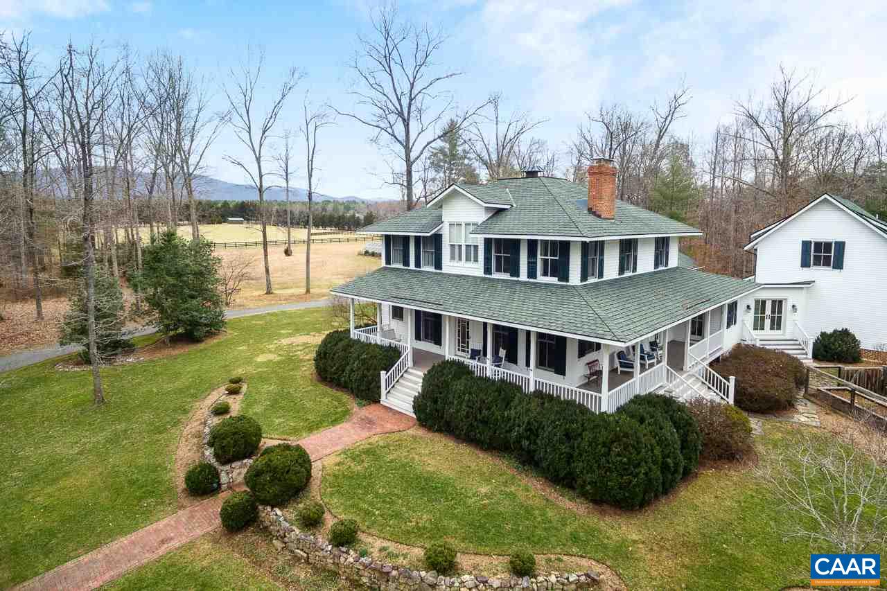 2340 Homestead Farm Road Free Union, VA 22940 - Photo 46 of 47 a front view of a house with garden