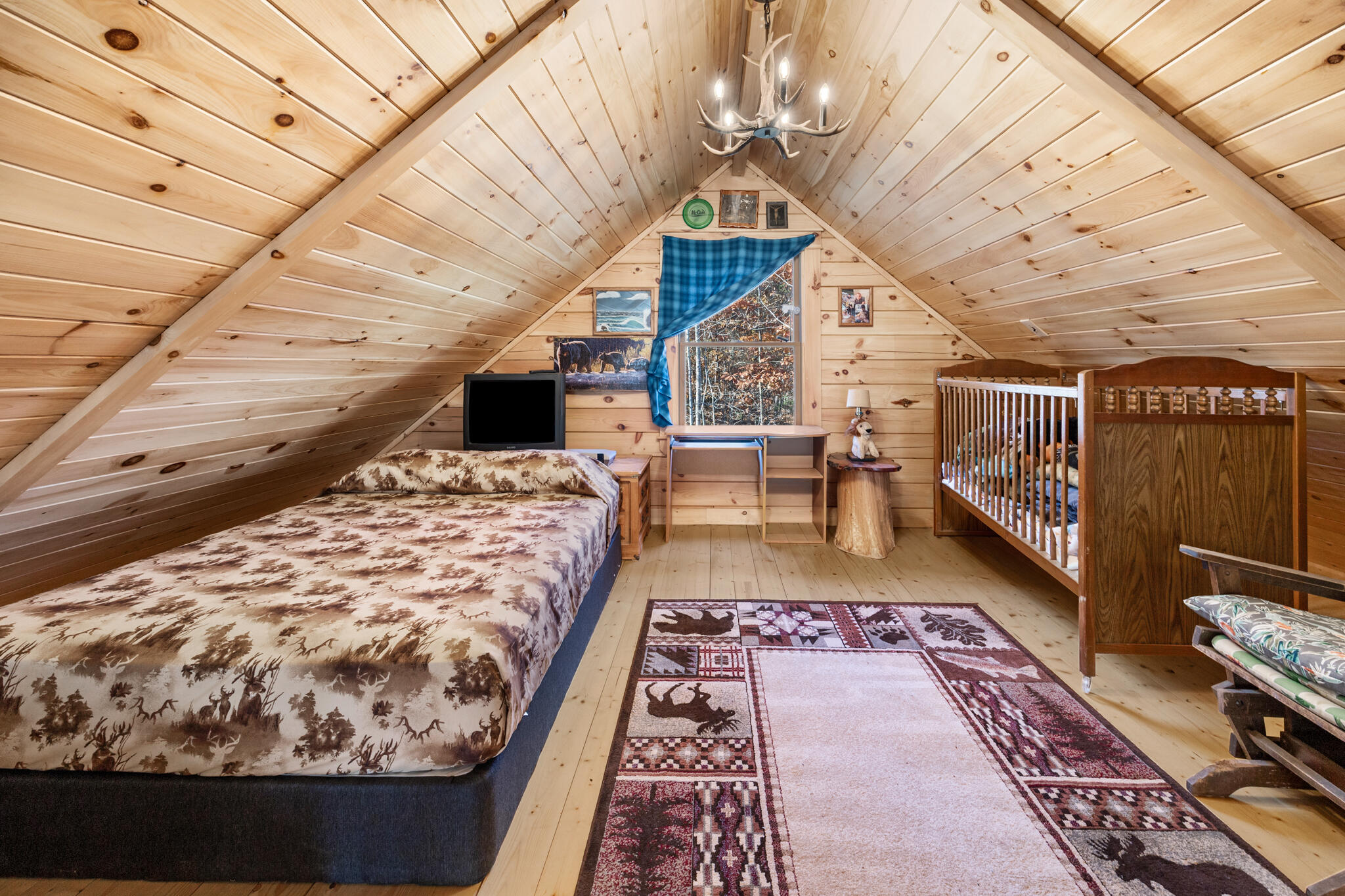 49 Smithton Road Freedom, ME 04941 - Photo 18 of 39 Loft bedroom