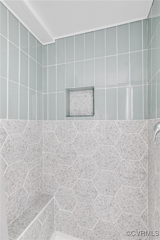 5615 Lipton Road Richmond, VA 23225 - Photo 22 of 38 Fully renovated shower with newly tiled surround.