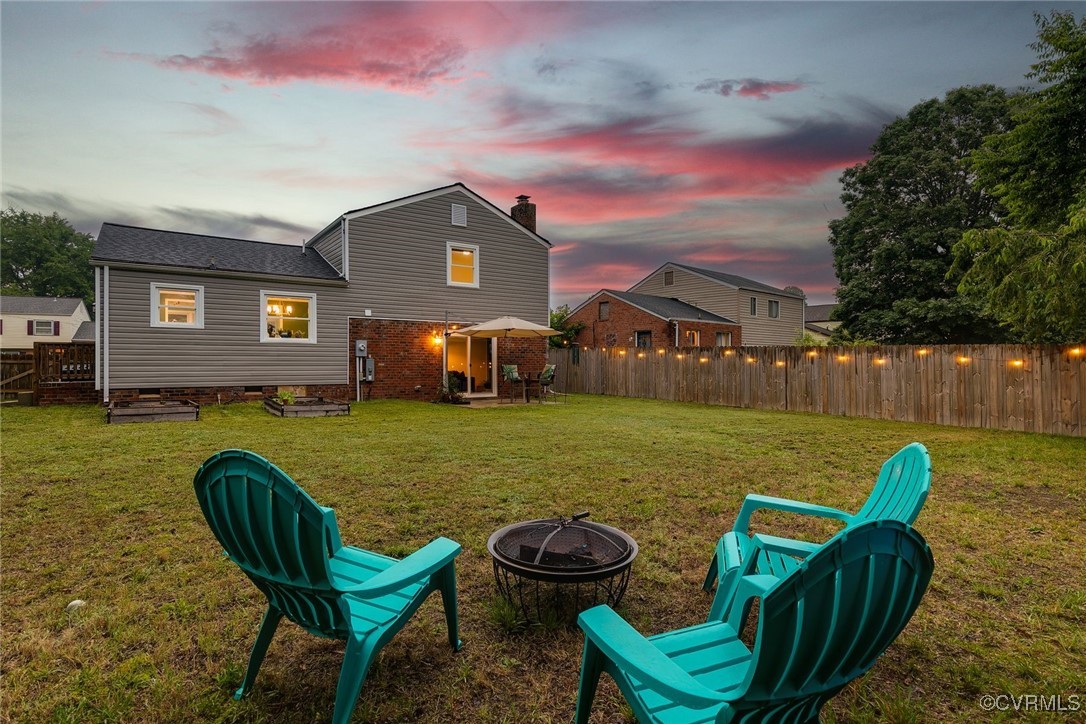 5615 Lipton Road Richmond, VA 23225 - Photo 32 of 38 An entertainer's backyard with a large flat, fully