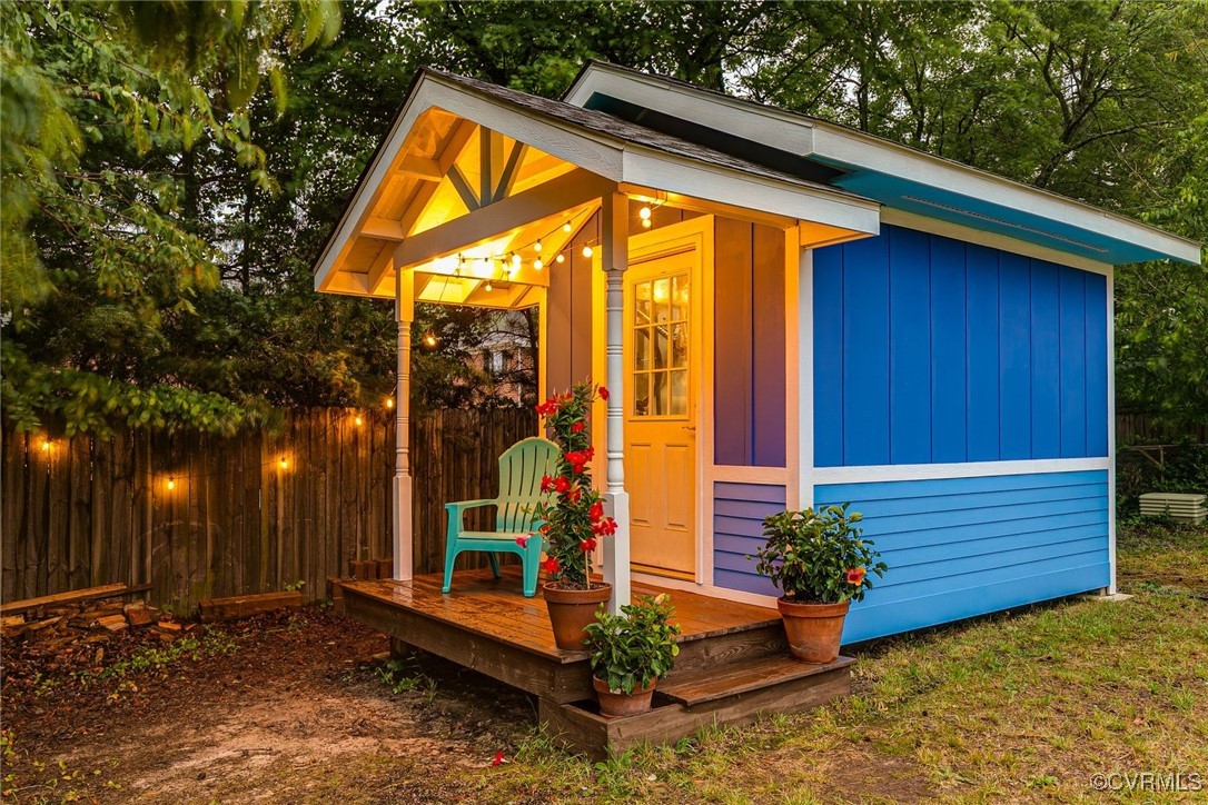 5615 Lipton Road Richmond, VA 23225 - Photo 34 of 38 The custom shed with electricity is the perfect ar