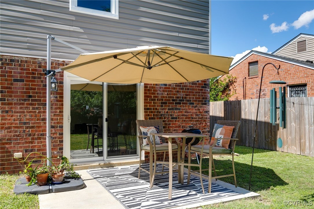 5615 Lipton Road Richmond, VA 23225 - Photo 35 of 38 The patio is ready for dinner al fresco.