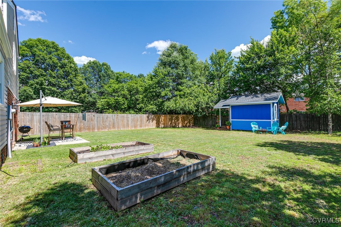 5615 Lipton Road Richmond, VA 23225 - Photo 37 of 38 Raised garden beds are ready for summer's bounty!