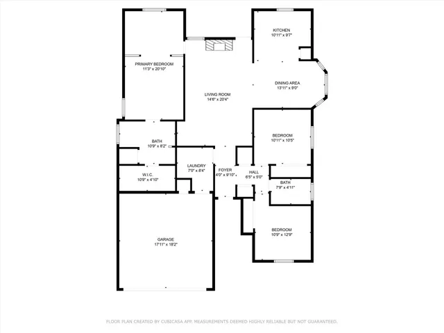 a picture of a floor plan