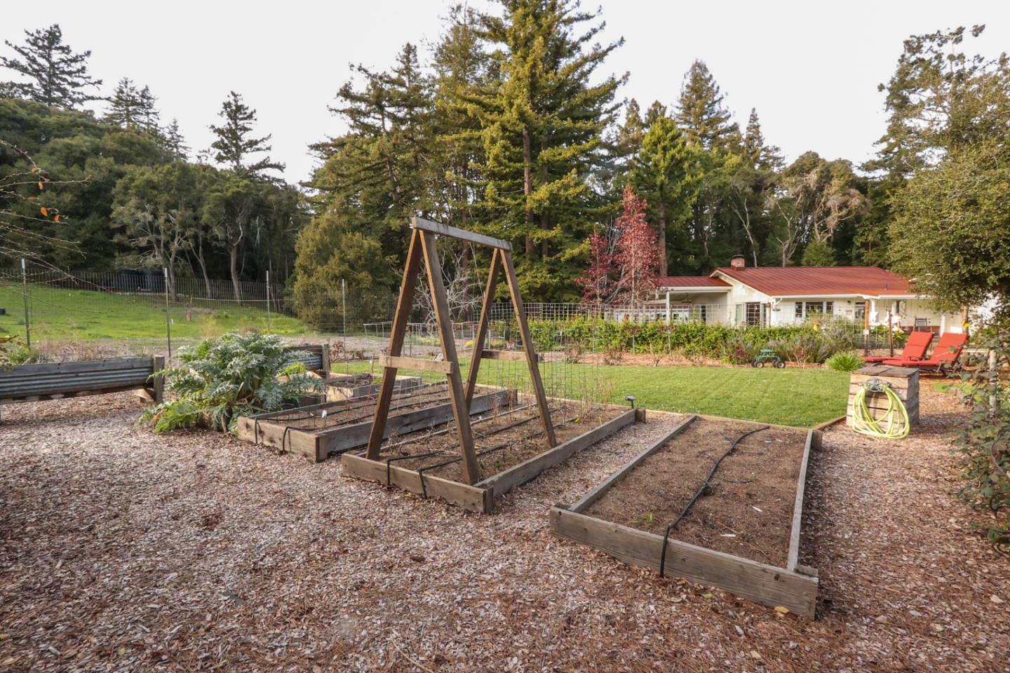 3247 Soquel San Jose Road Soquel, CA 95073 - Photo 27 of 34 a view of a park with plants and a bench