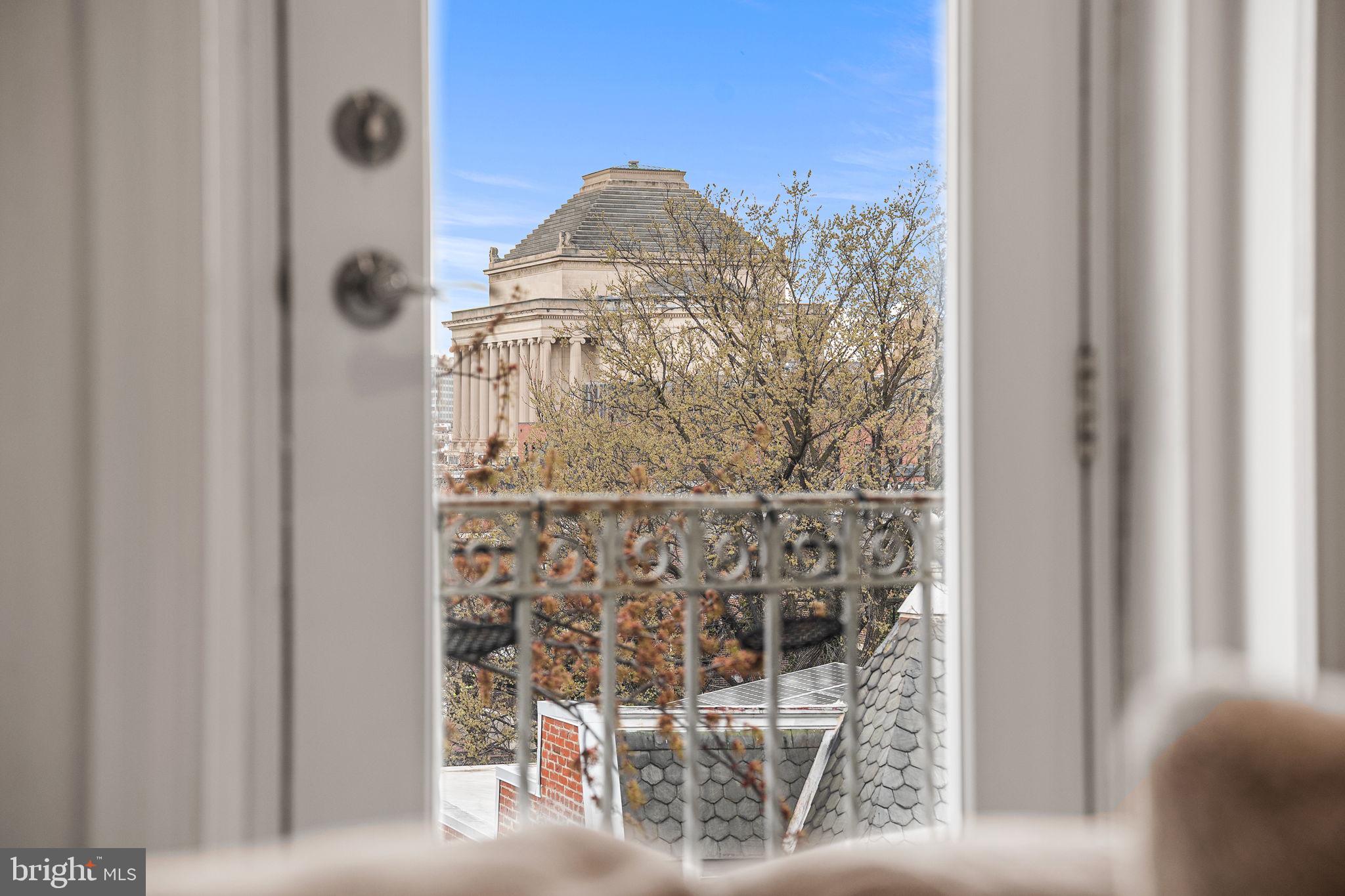 1423 R Street Northwest, Unit 402 Washington, DC 20009 - Photo 8 of 37 Private Balcony Views