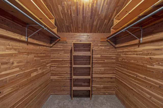 a view of walk in closet