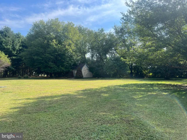 a view of outdoor space with a garden