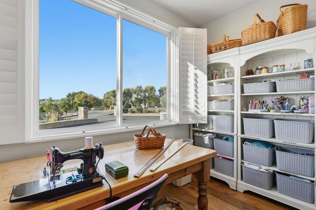 2263 Corner Creek Lane Fallbrook, CA 92028 - Photo 42 of 73 a workspace with furniture and a window