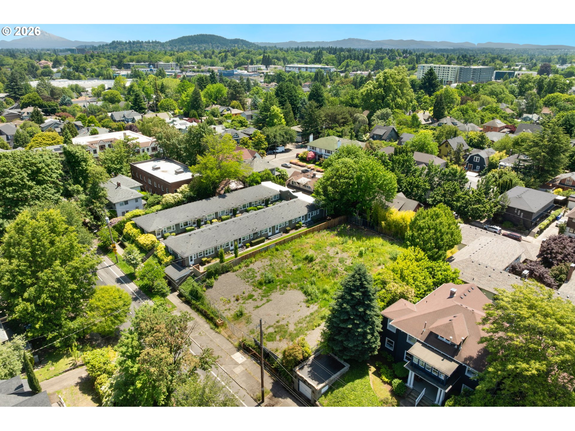 2226 Northeast Weidler Street Portland, OR 97232 - Photo 7 of 14 an aerial view of residential houses with outdoor space