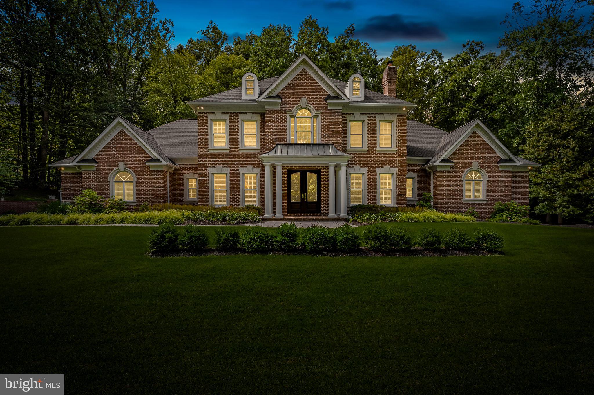 2214 Blue Mt Road Monkton, MD 21111 - Photo 5 of 68 Front Exterior at Twilight