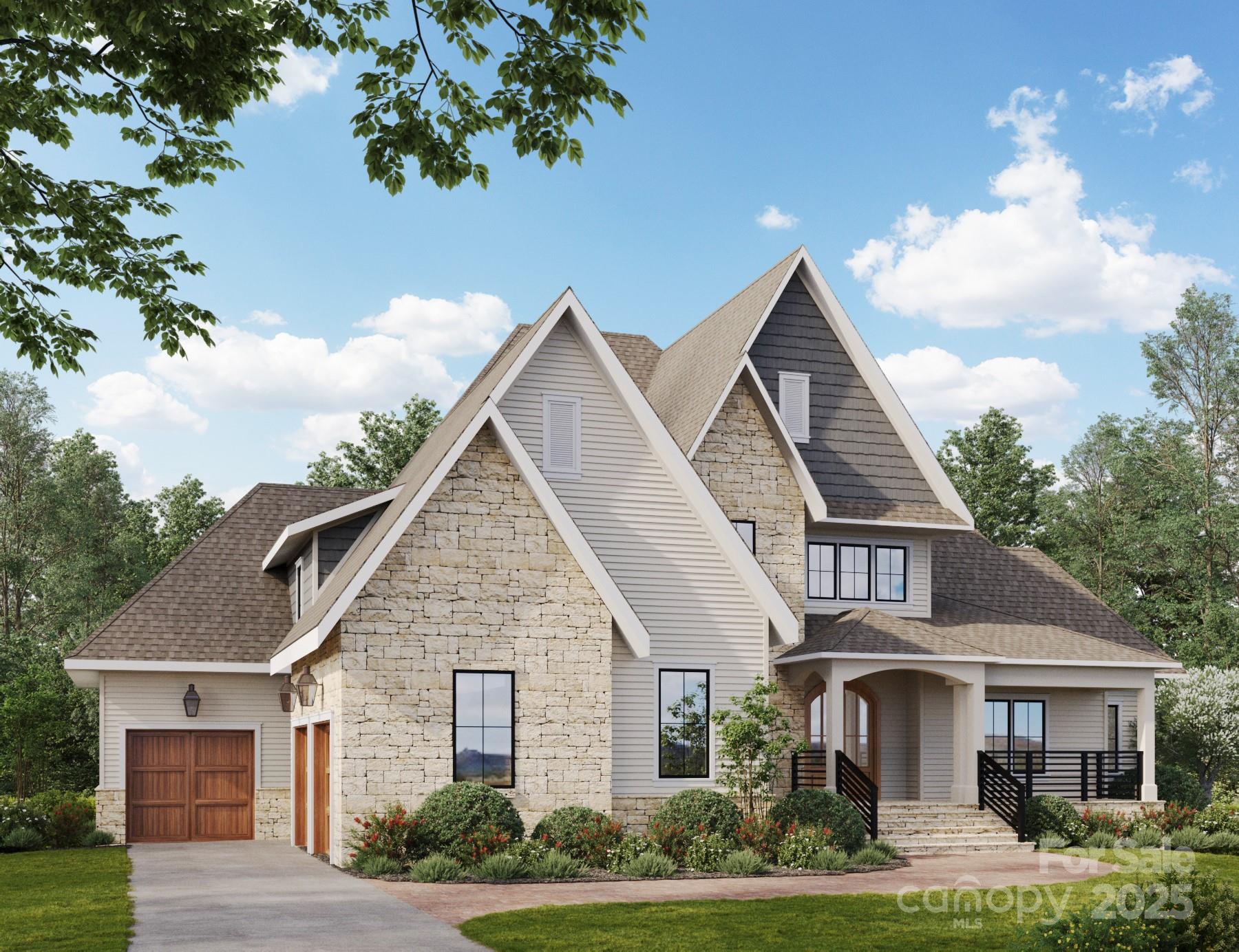 6 Holbrook Road Fort Mill, SC 29715 - Photo 1 of 20 a front view of a house with garden