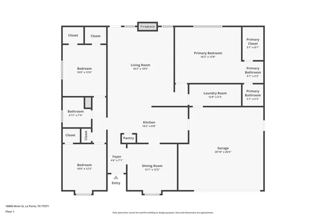 $205,000 | 10006 Wren Street, La Porte, TX 77571