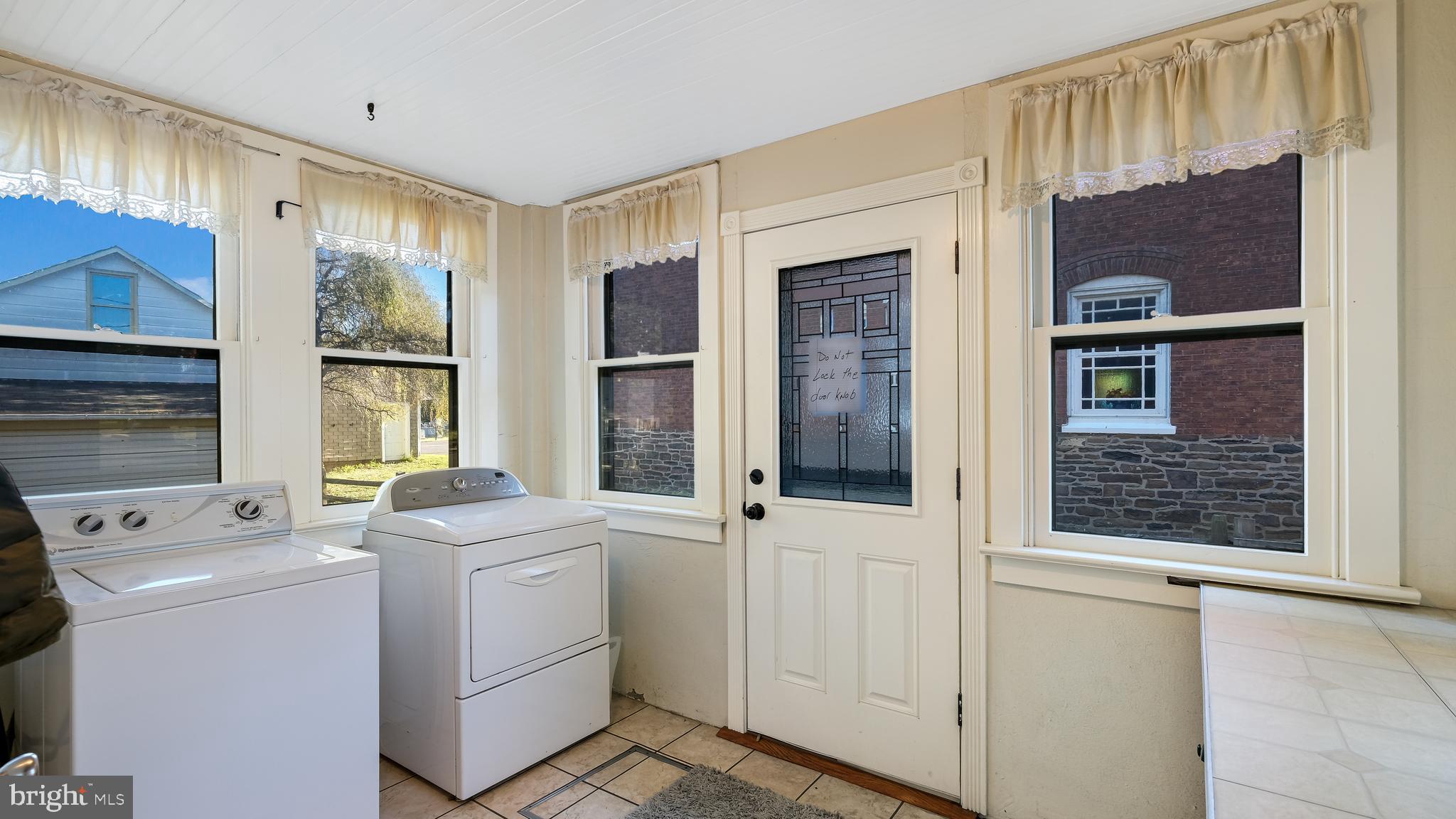 137 South Main Street Dublin, PA 18917 - Photo 8 of 29 a view of utility room with washer and dryer