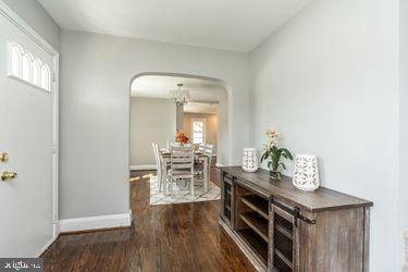 2700 East Joppa Road Baltimore, MD 21234 - Photo 13 of 52 entry foyer looking toward formal dining room