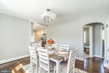 2700 East Joppa Road Baltimore, MD 21234 - Photo 14 of 52 formal dining room with hardwood floors