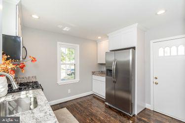 2700 East Joppa Road Baltimore, MD 21234 - Photo 21 of 52 kitchen with hardwood, stainless and granite