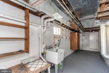 2700 East Joppa Road Baltimore, MD 21234 - Photo 39 of 52 unfinished basement; wash and mud room from garage